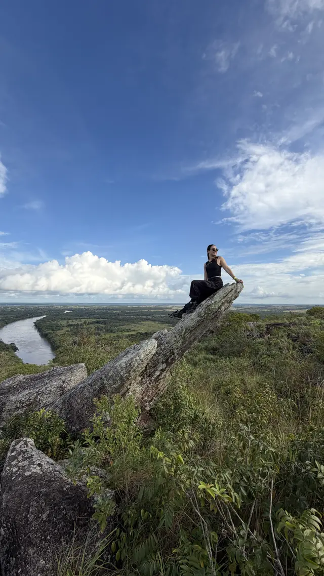 Mirador sobre el río Guayabero en la Serranía de La Macarena
